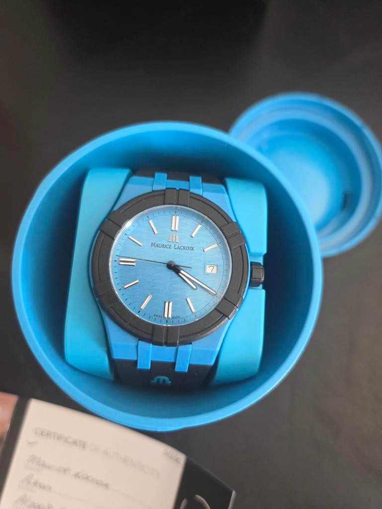 Maurice Lacroix Aikon - Zo goed als nieuw, Overige merken, Staal, Polshorloge, Kunststof