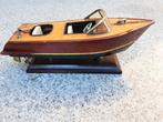 Chris Craft speedboot model 26 cm lang, Hobby en Vrije tijd, Modelbouw | Boten en Schepen, Ophalen of Verzenden, Gebruikt, Overige merken
