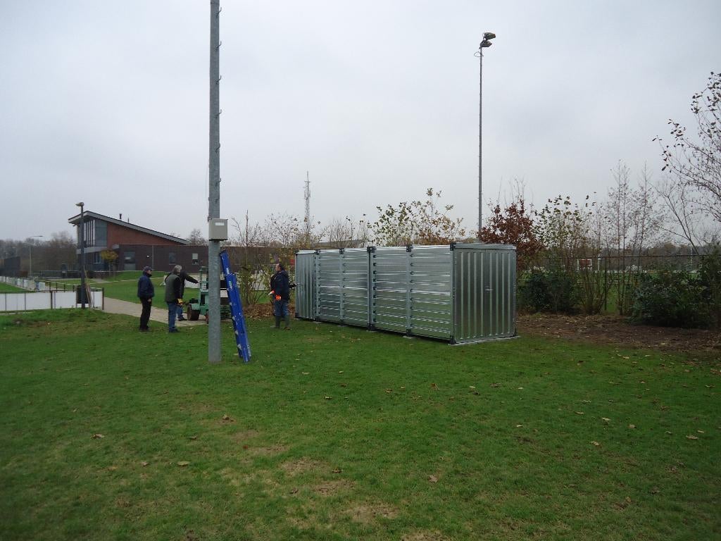 opslag sportveld/sportaccommodatie/container, Ophalen, Nieuw