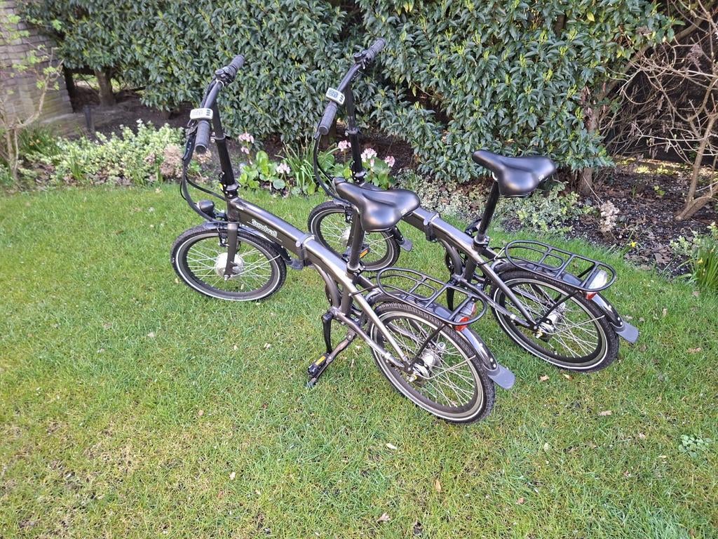 Twee Sundvall Vitoria elektrische vouwfietsen, Overige merken, Gebruikt, Versnellingen, Ophalen of Verzenden