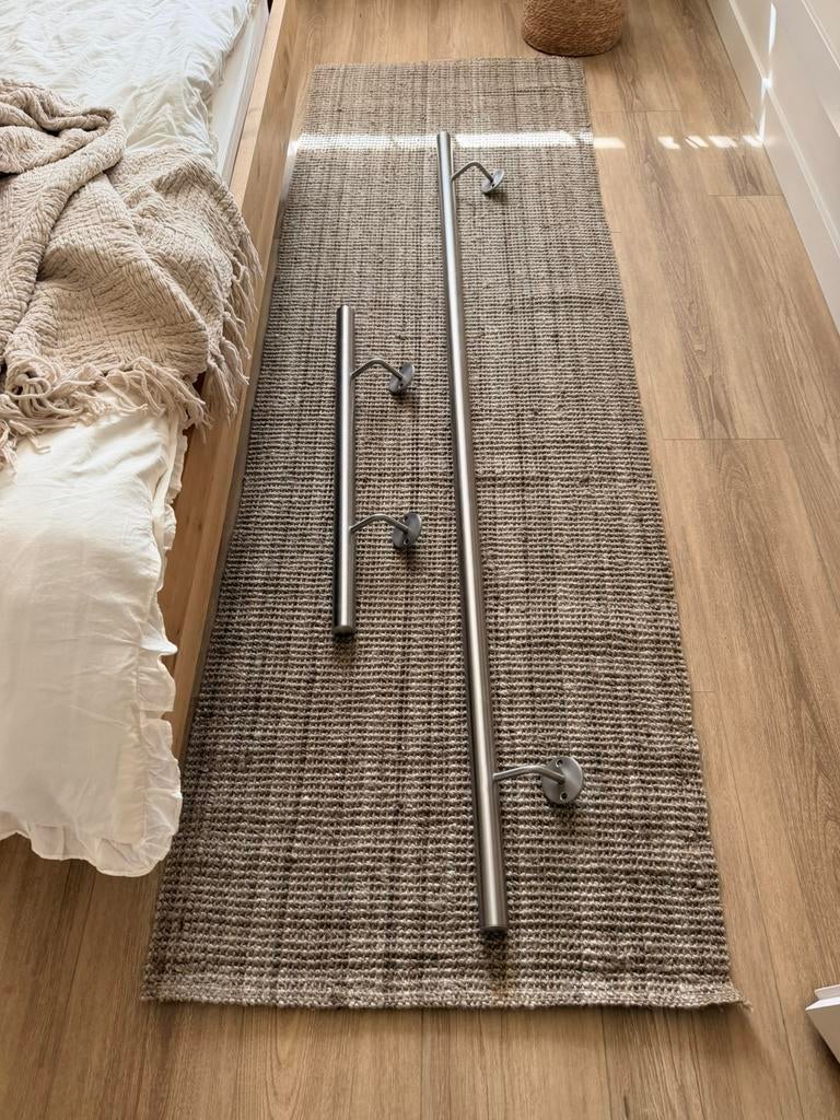 Trapleuning rvs, Ophalen, Zo goed als nieuw, 50 tot 100 cm, Minder dan 100 cm