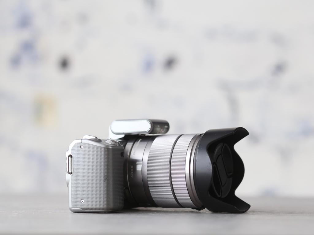 Sony NEX-5 kit, Niet ingevuld, Gebruikt, Verzenden, Compact