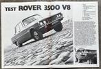 Rover P6 ( 2000 - 3500 ) testen in Autovisie e.a., Gelezen, Ophalen of Verzenden, Overige merken, Autovisie