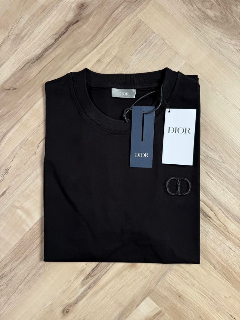 Christian Dior CD Logo, Kleding | Heren, T-shirts, Ophalen of Verzenden, Nieuw, Zwart