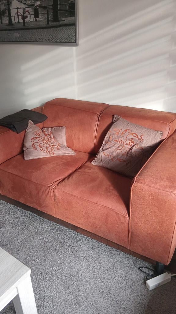 Mooie 2 zits bank, Ophalen of Verzenden