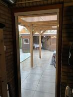 Schuifhor voor buitendeur, Doe-het-zelf en Verbouw, Deuren en Horren, Ophalen, Gebruikt, 80 tot 100 cm, Buitendeur