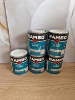 Rambo Pantserlak voor vloer of trap diverse kleuren, Ophalen of Verzenden, Nieuw, Wit, Lak