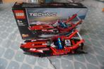 Lego Technic 42089 Speedboot, Ophalen of Verzenden, Zo goed als nieuw, Complete set, Lego