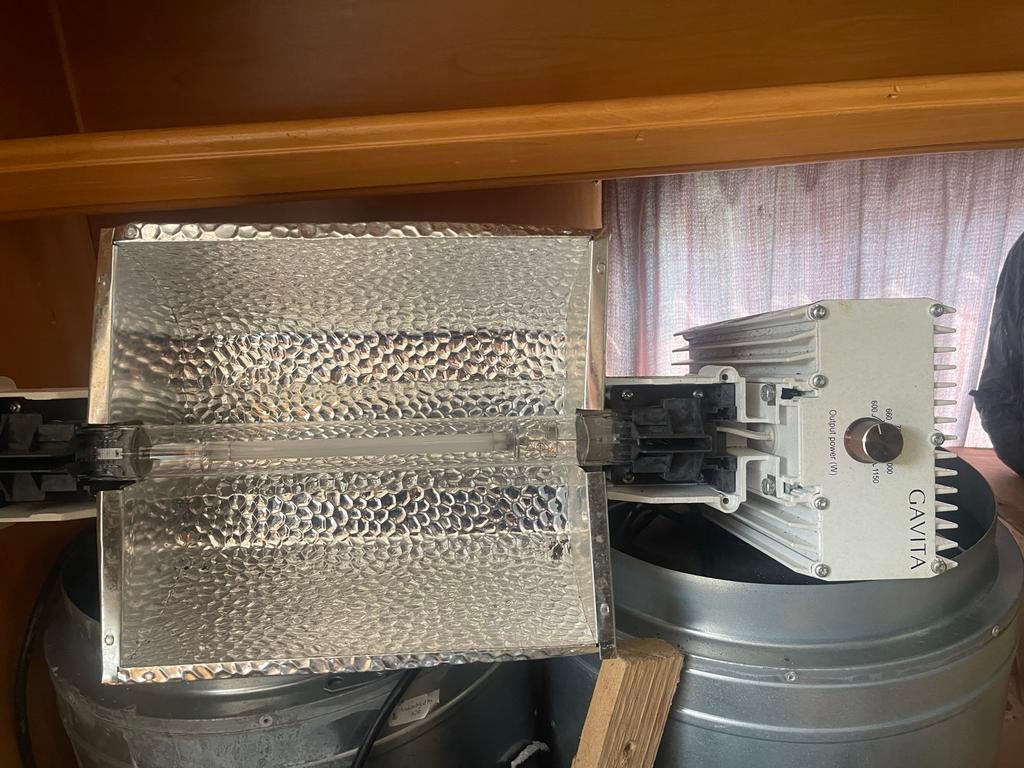 Gavita kweeklamp, Ophalen of Verzenden, Zo goed als nieuw, 500 watt of meer