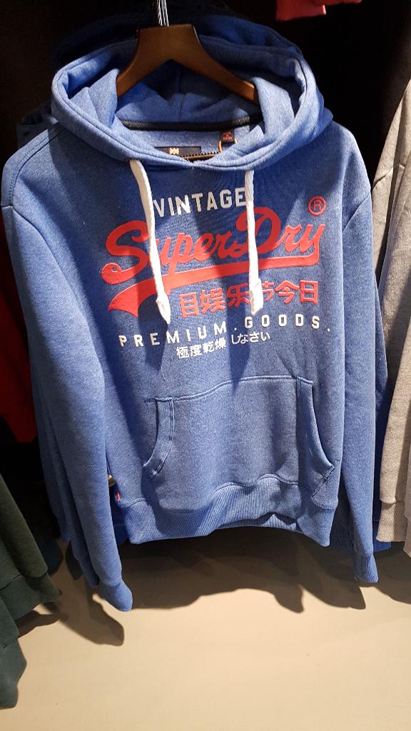 hoedie, Kinderen en Baby's, Kinderkleding | Maat 176, Superdry, Ophalen of Verzenden, Zo goed als nieuw, Jongen