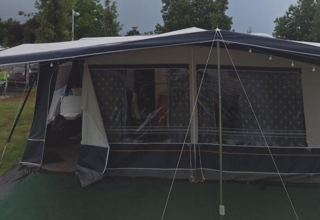 Dorema Palma luifel maat 14 voortent. Incl. Stokken, Ophalen, Tot en met 4