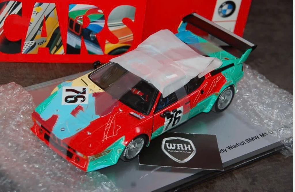 !! SALE !! BMW M1 ART CAR WARHOL Minichamps ZIE INFO WRH, Hobby en Vrije tijd, Modelauto's | 1:18, Verzenden, Zo goed als nieuw
