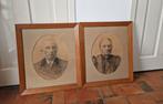 2 tekeningen portretten Gooytzen Feenstra - Walstra, Ophalen