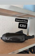 Sm06 uitlaat carbon 125/172/180cc Piaggio/Gilera, Ophalen of Verzenden, Gebruikt, Uitlaat, Piaggio