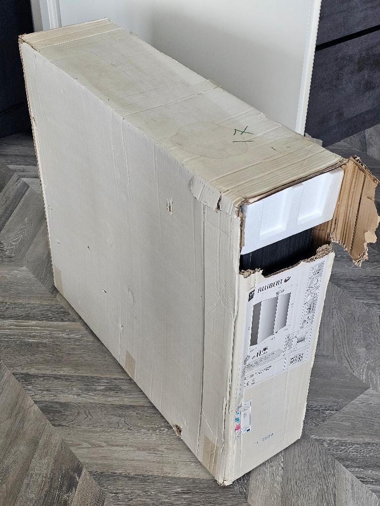 Allibert spiegelkast donkergrijs incl. LED ] Nieuw, Ophalen, Spiegelkast, Nieuw, 50 tot 100 cm