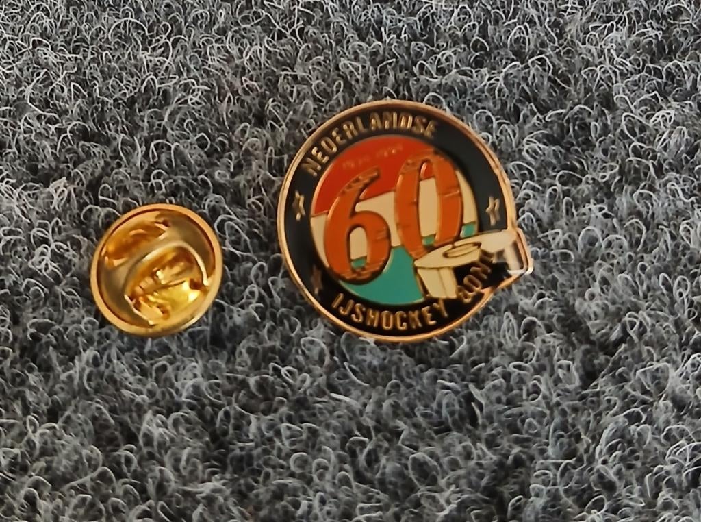 Nederlandse IJshockey Bond 60 1934-1994, Ophalen of Verzenden, Gebruikt, Overige typen