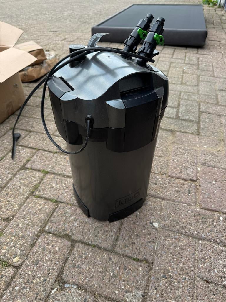 Terra 120 aquarium buitenfilter, Ophalen, Gebruikt, Leeg aquarium