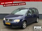 Volkswagen Touran 1.6 TREKHAAK, APK NIEUW, 4 cilinders, Blauw, Handgeschakeld, Euro 4
