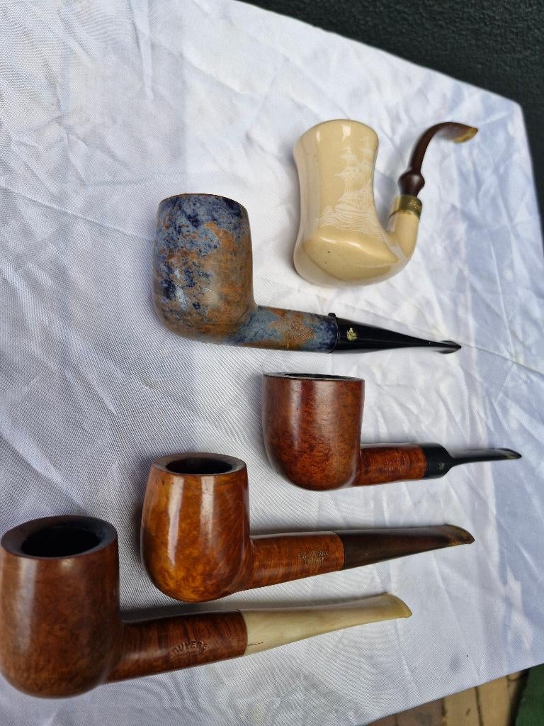 pijpen verzameling bruyere van der want big Ben, Verzenden, Gebruikt, (Water)pijp