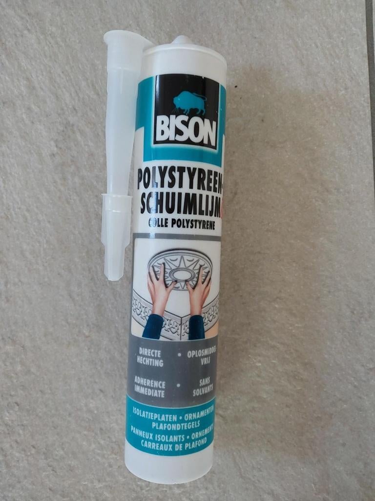 8X Bison Polystyreenschuimlijm 470g, Doe-het-zelf en Verbouw, Isolatie en Afdichting, Minder dan 4 cm, Overige materialen, Nieuw