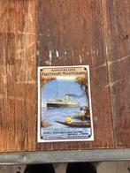 Koninklijke Paketvaart Maatschappij Affiche, Verzamelen, Ophalen, Voor 1920, Gelopen