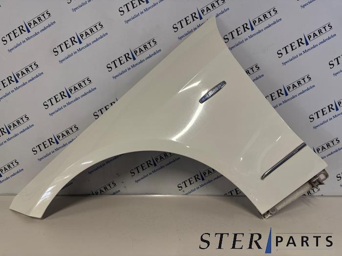 Scherm links-voor van een Mercedes E-Klasse (650), Gebruikt, -, Ophalen of Verzenden, -