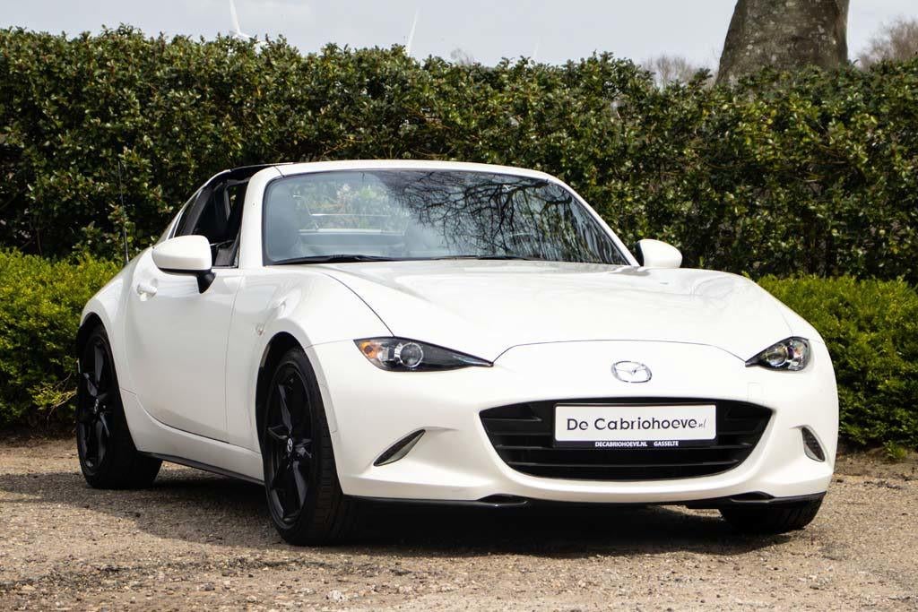 Mazda MX-5 RF ND 2,0l SkyActiv-G 184 GT-M Snowflake White Pe, Auto's, Mazda, Bedrijf, Te koop, MX-5 RF, ABS, Electronic Stability Program (ESP)