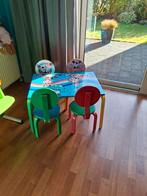 Kinder tafel met stoeltjes, Kinderen en Baby's, Kinderkamer | Tafels en Stoelen, Ophalen, Gebruikt, Tafel(s) en Stoel(en)