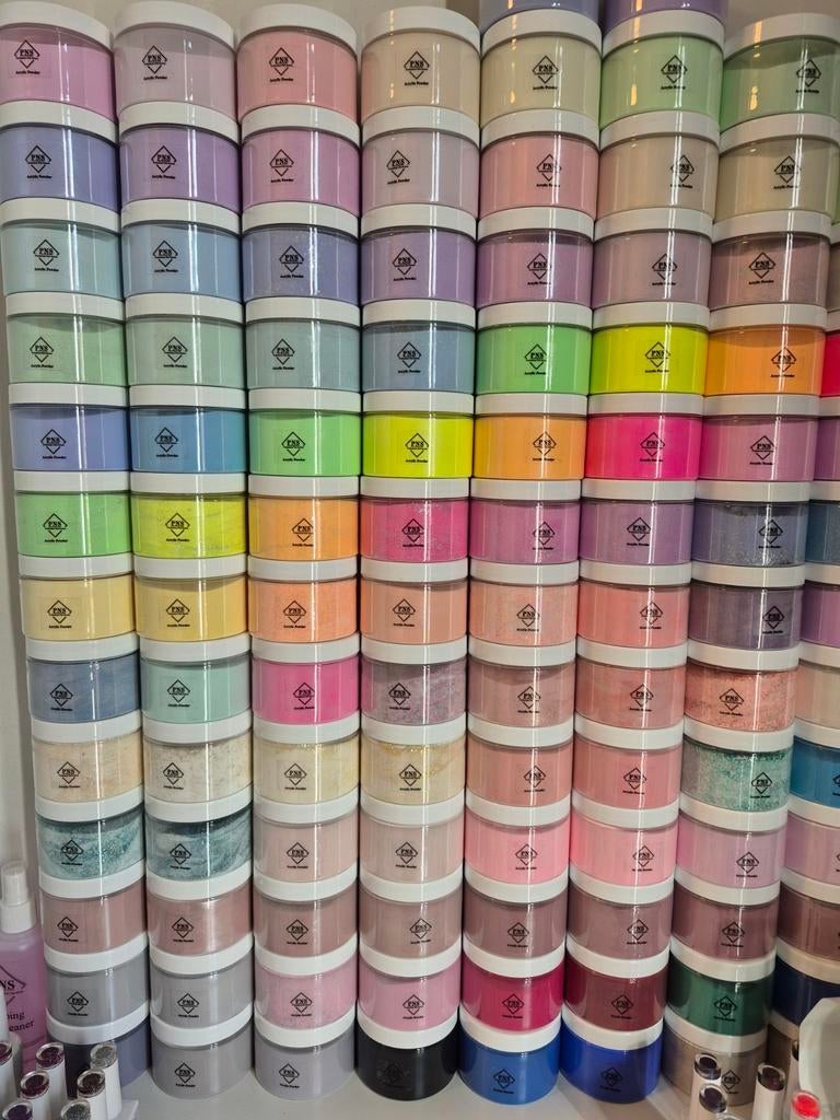 PNS Acrylpoeder - 100 gram, 132 kleuren - Groothandel, Overige kleuren, Nieuw, Ophalen of Verzenden, Handen en Nagels