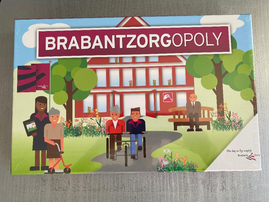 Brabantzorgopoly (Nieuw-Monopoly met zorgthema), Hobby en Vrije tijd, Gezelschapsspellen | Bordspellen, Vijf spelers of meer, Ophalen