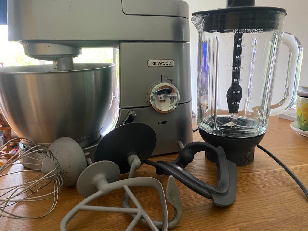 Kenwood chef mixer en blender, Ophalen of Verzenden, 3 snelheden of meer