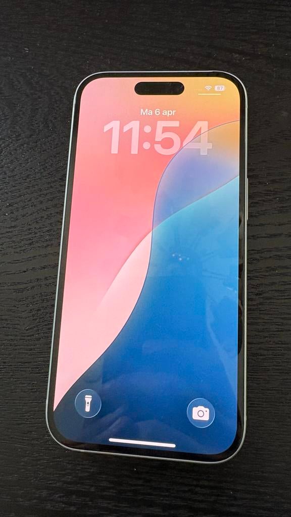 iPhone 15 128GB - Zo goed als nieuw - 95% batterij, Telecommunicatie, Mobiele telefoons | Apple iPhone, Ophalen, 128 GB, IPhone 15