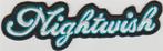 Nightwish stoffen opstrijk patch embleem #3, Ophalen of Verzenden, Nieuw, Kleding