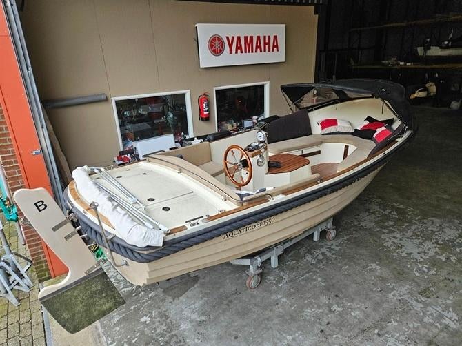 AQUATICO EVO 550 (bj2012) & SOLÉ 16 pk DIESEL MOTOR, Watersport en Boten, Ophalen, 10 tot 30 pk, Gebruikt, Nauta Maritiem