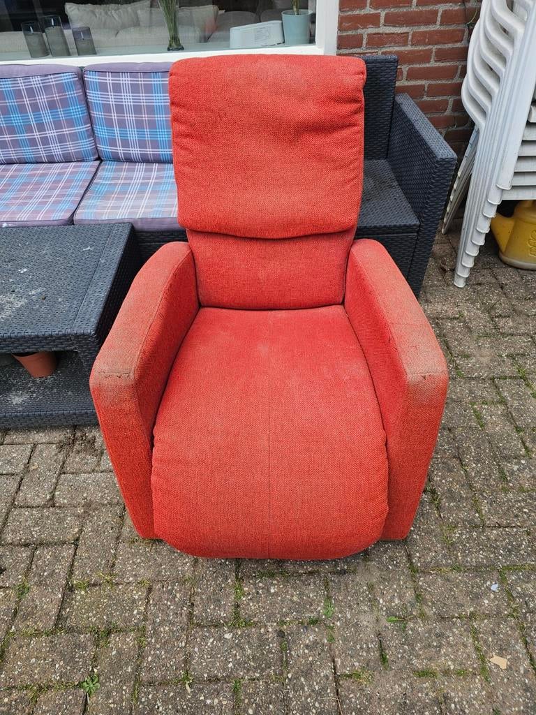 Oranje fauteuil, Ophalen, Overige kleuren, Eén