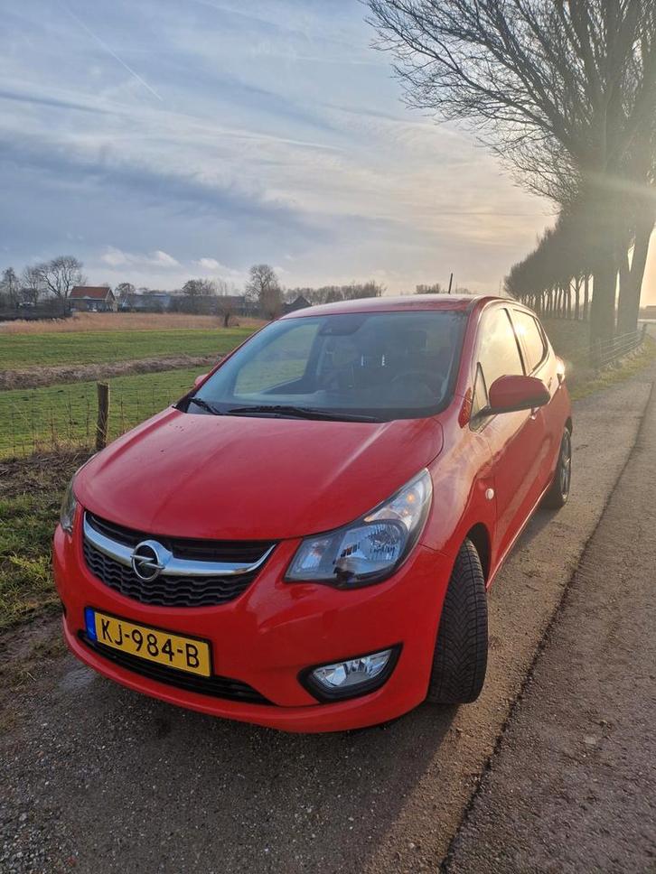 Opel Karl 1.0 Ecoflex 55KW 2016 Rood, Auto's, Opel, Particulier, Karl, ABS, Benzine, B, Hatchback, Handgeschakeld, Origineel Nederlands