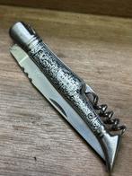 Laguiole zakmes met kurkentrekker, gedetailleerd design, Ophalen of Verzenden, Gebruikt