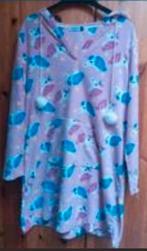 ✅️ Tuniek/badjas met Eenhoorns fleece maat L, Ophalen of Verzenden, Nieuw, Maat 38/40 (M)