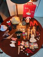 Vintage Barbiepop 1964 met baby en koffer origineel, Ophalen of Verzenden, Gebruikt