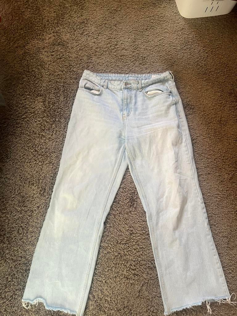 Zara broek, Ophalen of Verzenden, Zo goed als nieuw, Blauw
