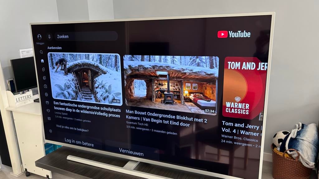 Philips Android Smart 4K TV 55 inch 55PUS7304/12, Audio, Tv en Foto, Televisies, Ophalen, Philips, Zo goed als nieuw, 100 cm of meer