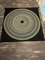 Schilderij - zwart met witte stippen, Antiek en Kunst, Ophalen