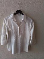 Witte blouse maat 40, Ophalen, Zo goed als nieuw, Maat 38/40 (M), Wit