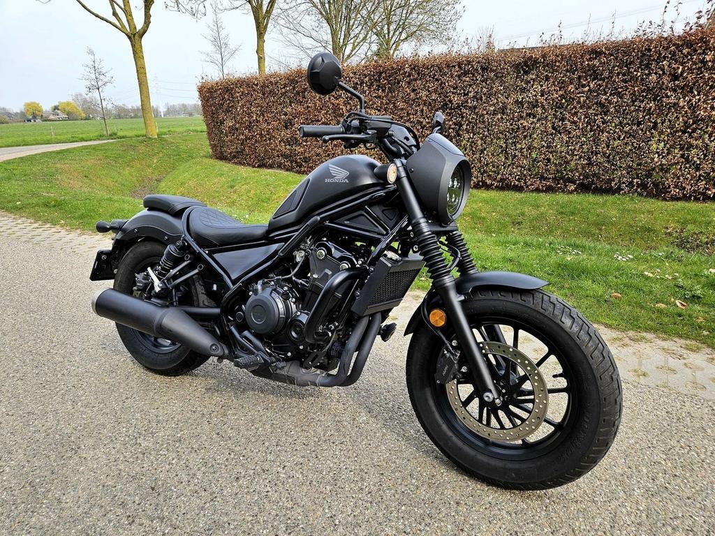 HONDA CMX 500 REBEL-S 2021 ABS VALBEUGEL MAT-Zwart 6400 Km, Motoren, 2 cilinders, HONDA, Bedrijf, Onbekend