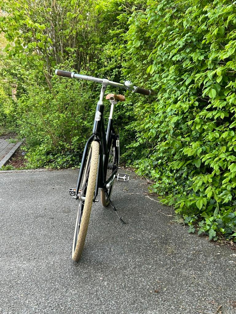Leuke retro Union Black fiets, Fietsen en Brommers, Fietsen | Dames | Damesfietsen, Terugtraprem, Versnellingen, Ophalen, Overige merken