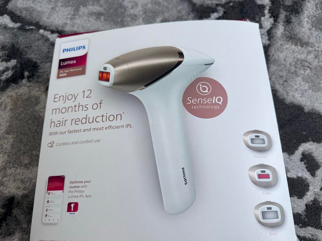 Philips Lumea IPL Hair Removal 9000 - Zo goed als nieuw, Ophalen of Verzenden, Zo goed als nieuw, Scheren en Epileren