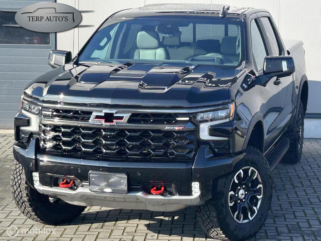 Chevrolet Silverado ZR2 6.2 V8 Nieuw 2024 BPM VRIJ, Automaat, Gebruikt, 426 pk, Leder