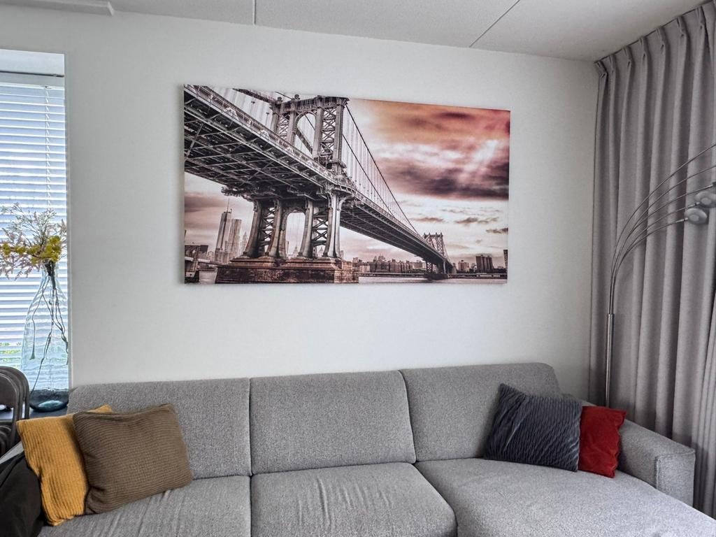 Schilderij 100 x 180, Antiek en Kunst, Kunst | Schilderijen | Abstract, Ophalen of Verzenden