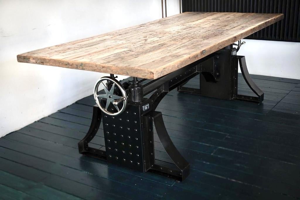 Opdraaibare eettafel bartafel Tuin Veranda - nu 30% korting!, Verzenden, Nieuw, Rechthoekig, Hout