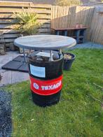 Statafel 85 CM, Olievat Texaco/CAT, Ophalen, Gebruikt